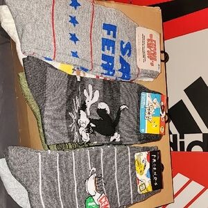 Warner Bros. Gray Socks Set